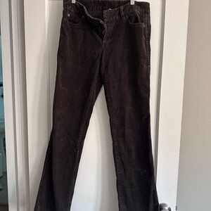 J. Crew Dark Brown Corduroy Pants